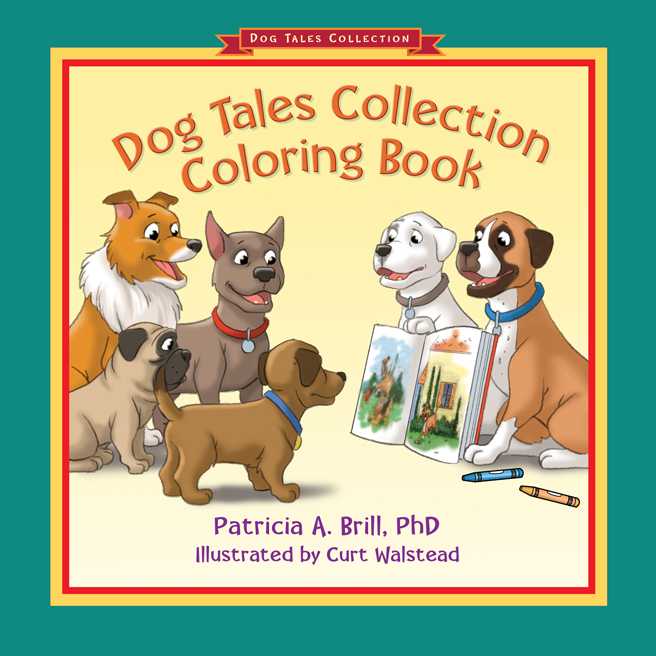 Dog Tales Collection Coloring Samples cover